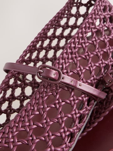 raudona Next Balerinos su dirželiais 'Forever Comfort'