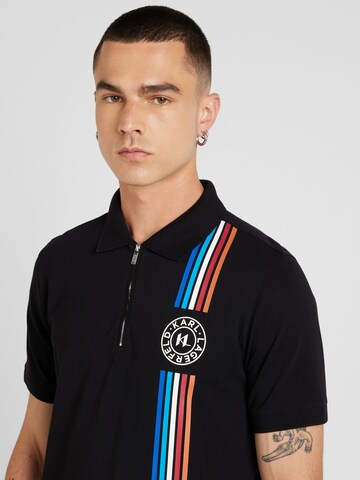 Karl Lagerfeld - Camisa 'POLO' em preto