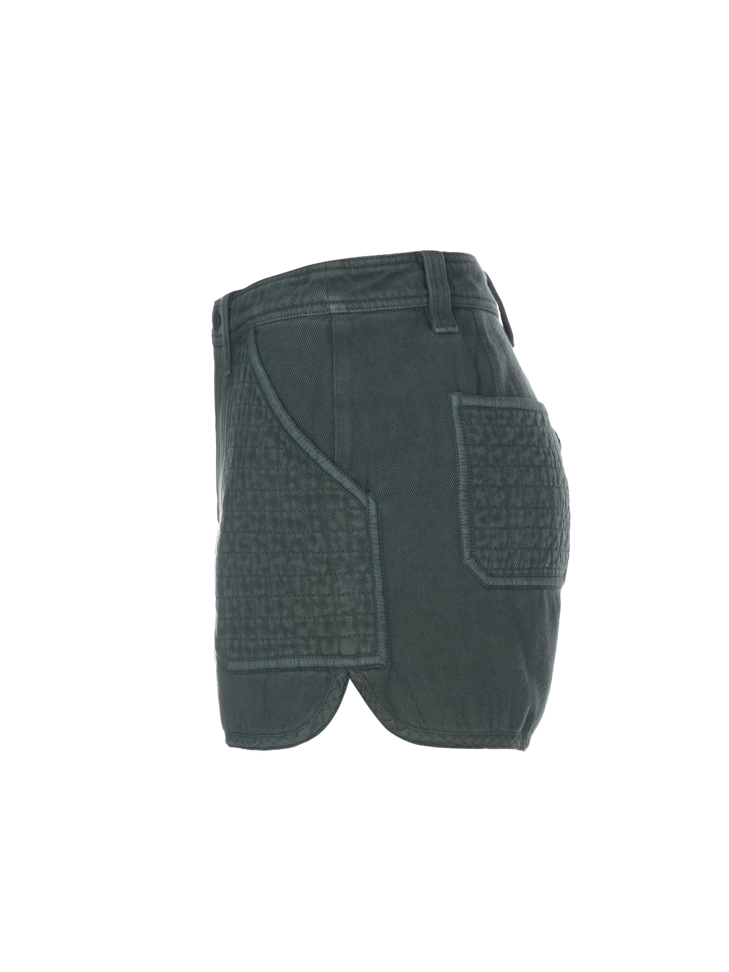 regular Pantaloni 'Zadig Voltaire SEI COTTON TWILL Shorts khaki' di Zadig & Voltaire in verde