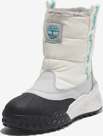 Boots da neve di TIMBERLAND in bianco: frontale