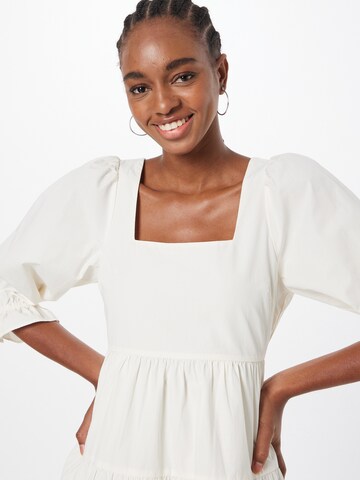 Madewell Лятна рокля в бяло