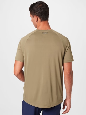 UNDER ARMOUR Regular Fit Funktionsshirt 'Tech 2.0' in Grün