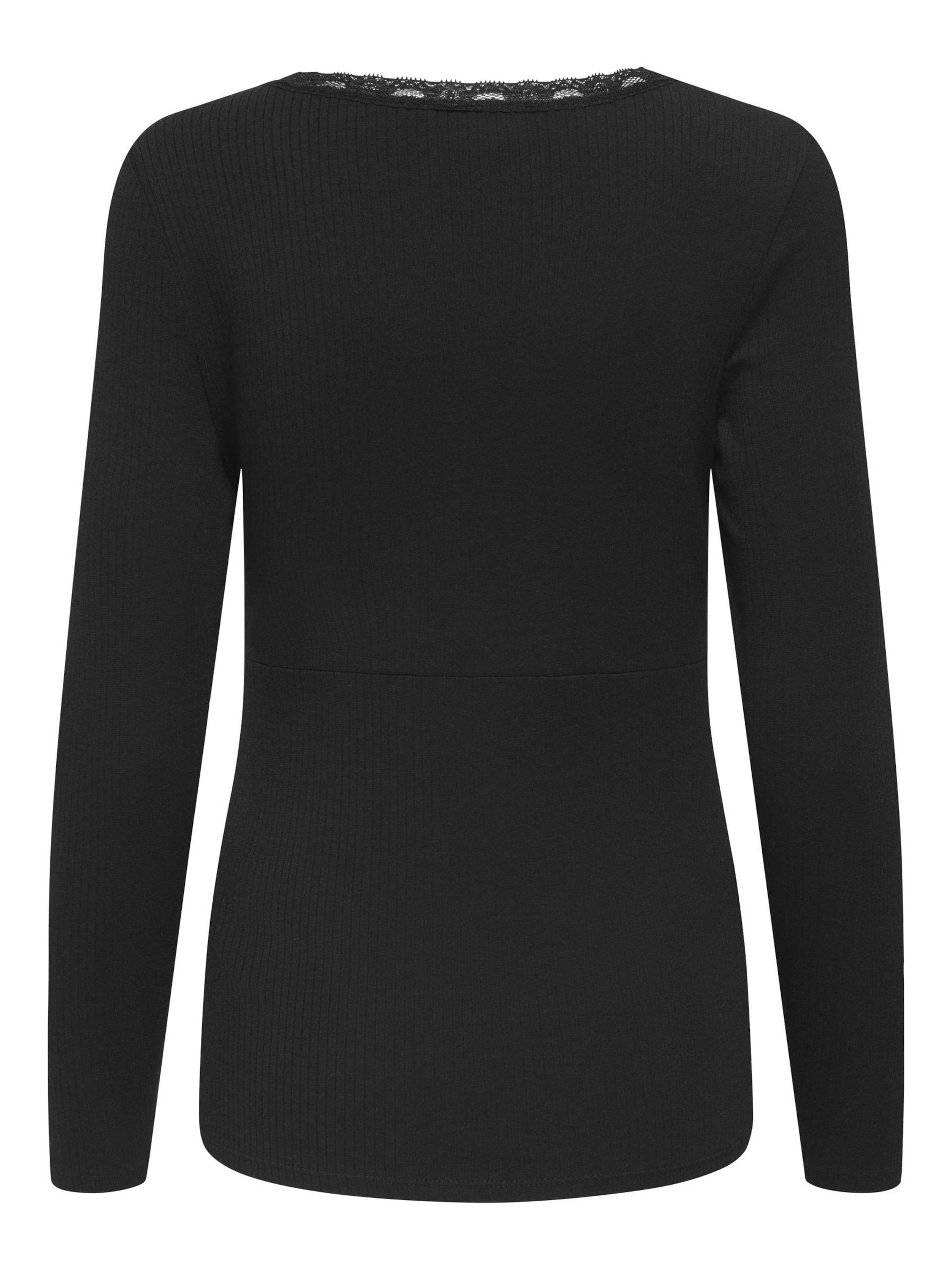 Only Maternity Shirt 'OLMIpass' in Black