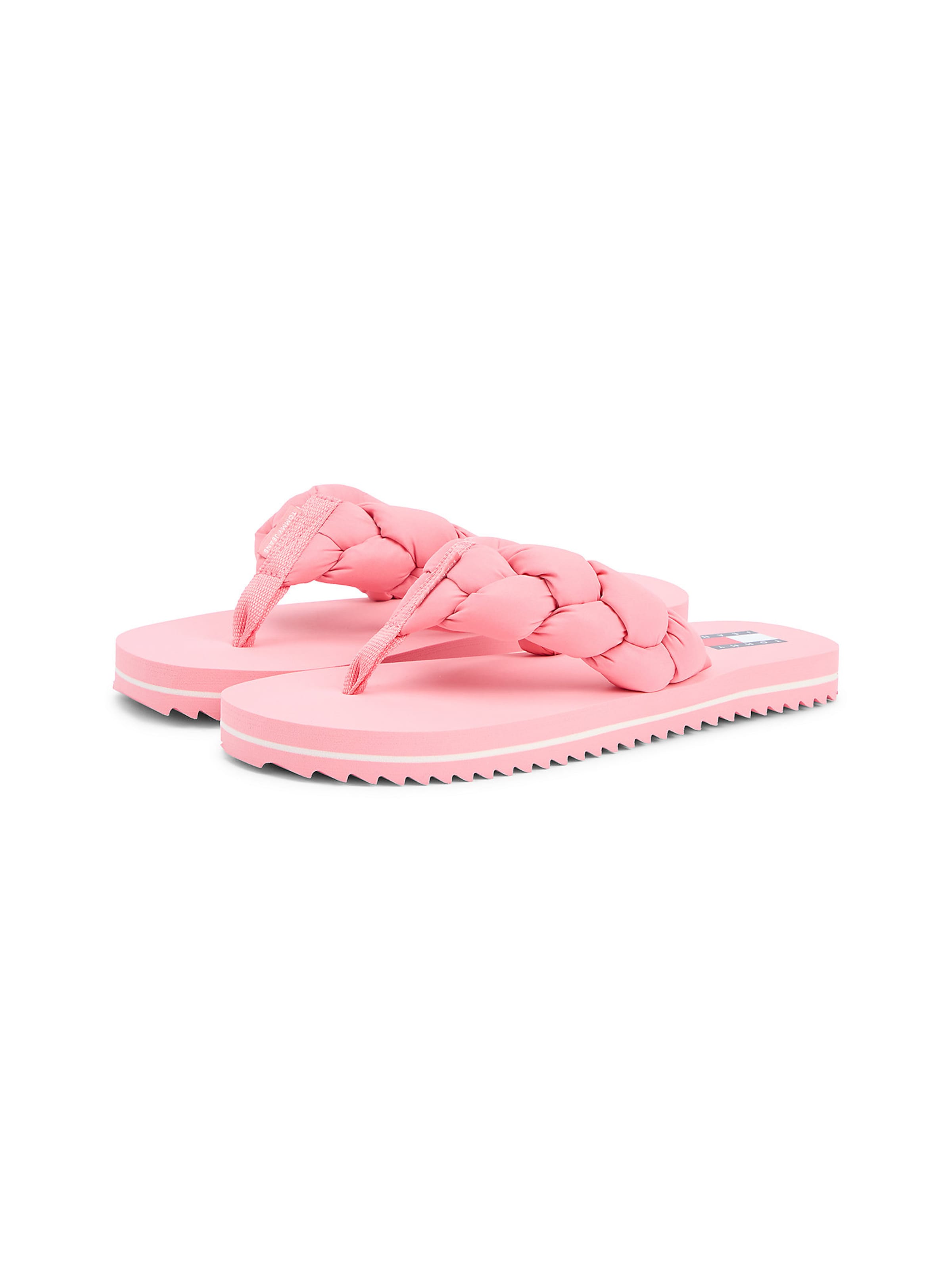 Tommy Jeans T-bar sandals in Pink