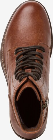 TAMARIS Lace-Up Ankle Boots in Brown