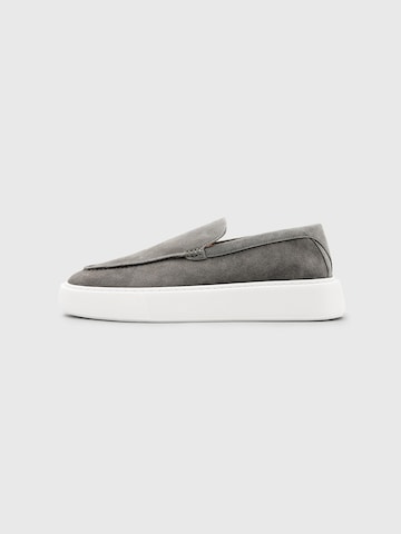 Dutch'D Classic Flats 'Atmos' in Grey: front