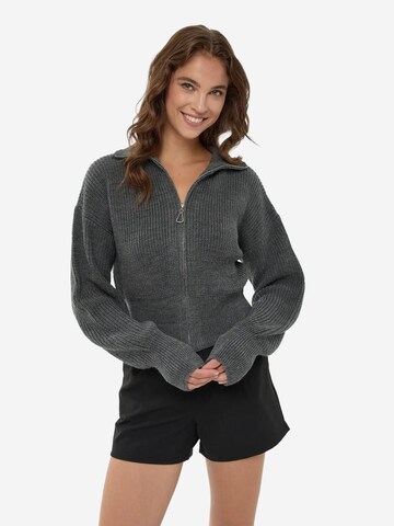 Cardigan Hiccup en gris : devant
