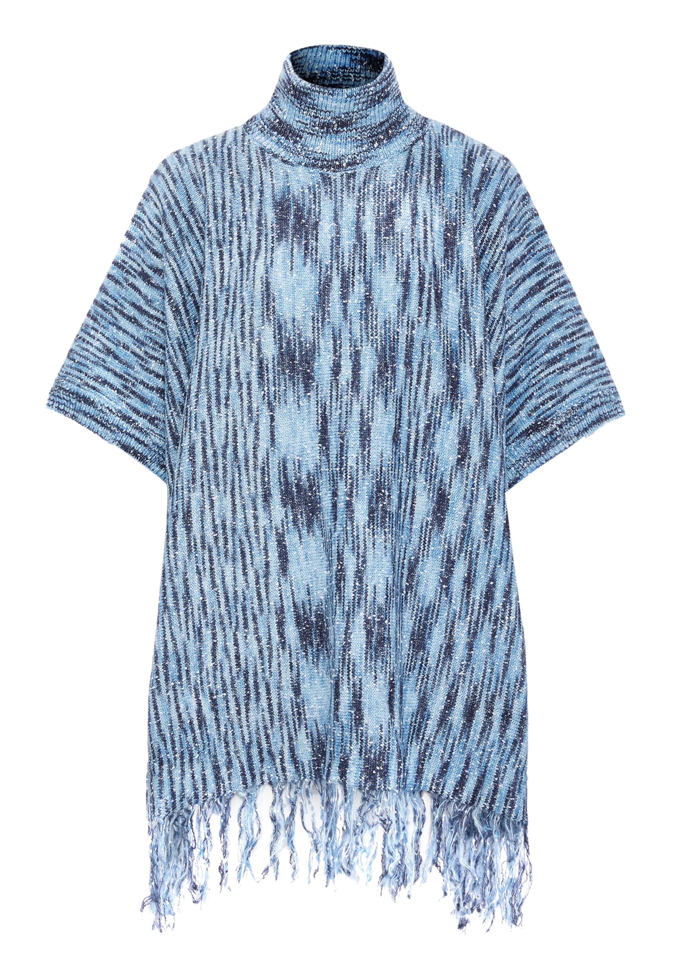 ebeeza Peleryna w kolorze niebieski: przód