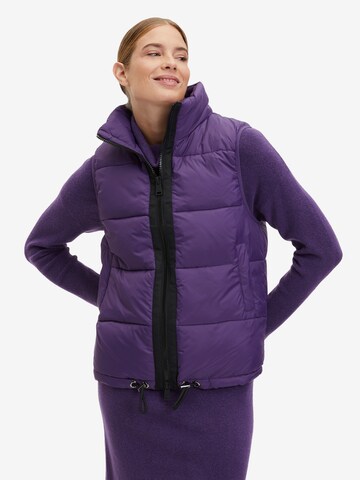 Gilet Cartoon en violet : devant