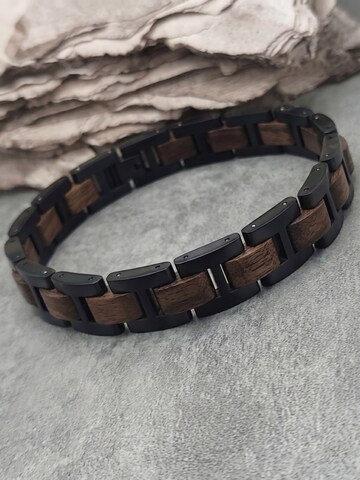 Holzwerk Bracelet 'THUMSEE' in Black
