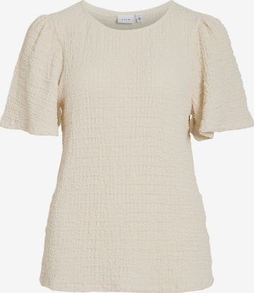VILA - Camiseta 'LINDAU' en beige: frente