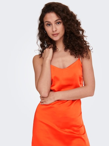ONLY Obleka 'Mayra' | oranžna barva