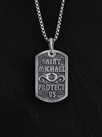 Brelocuri 'SAINT MICHAEL' de la REYTEL pe argintiu