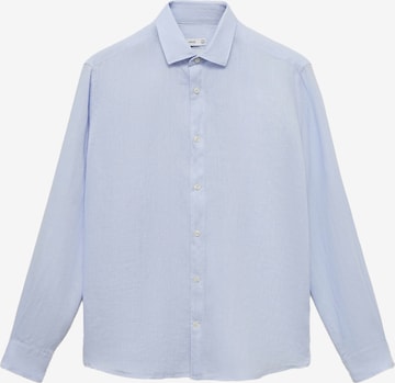 Camicia 'PARROT' di MANGO MAN in blu: frontale