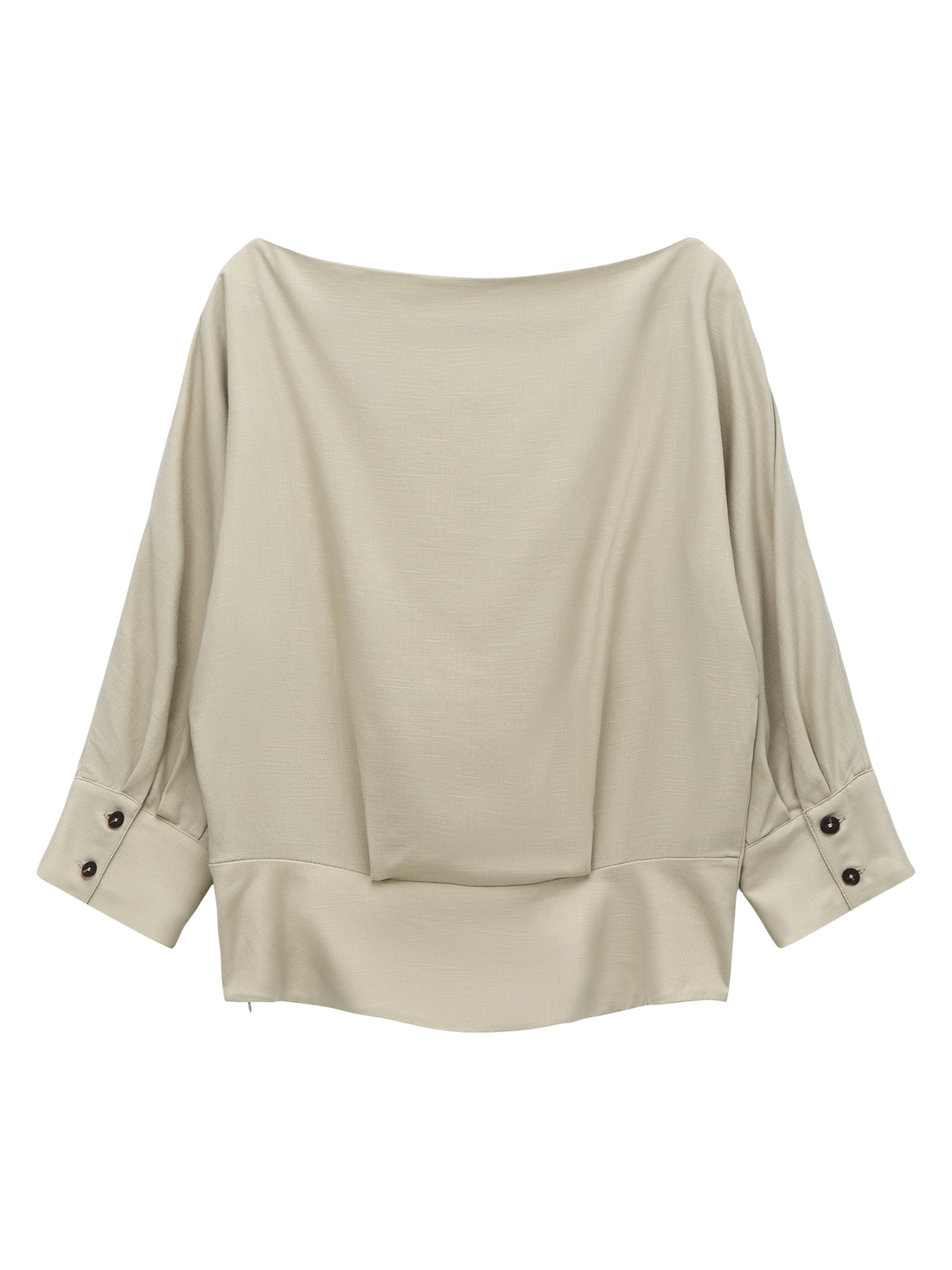 Adolfo Dominguez Blus i beige