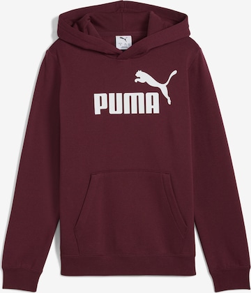 PUMA Sweatshirt 'ESS No. 1' in Rot: Vorderseite