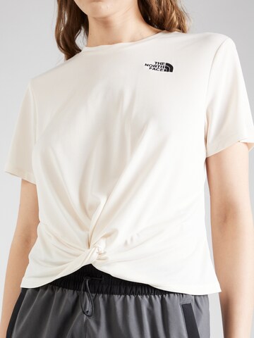 THE NORTH FACE - Camiseta funcional 'FOUNDATION' en blanco