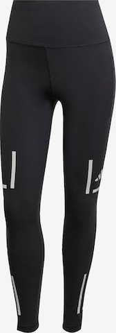 Skinny Pantaloni sportivi 'Ultimate' di ADIDAS PERFORMANCE in nero: frontale