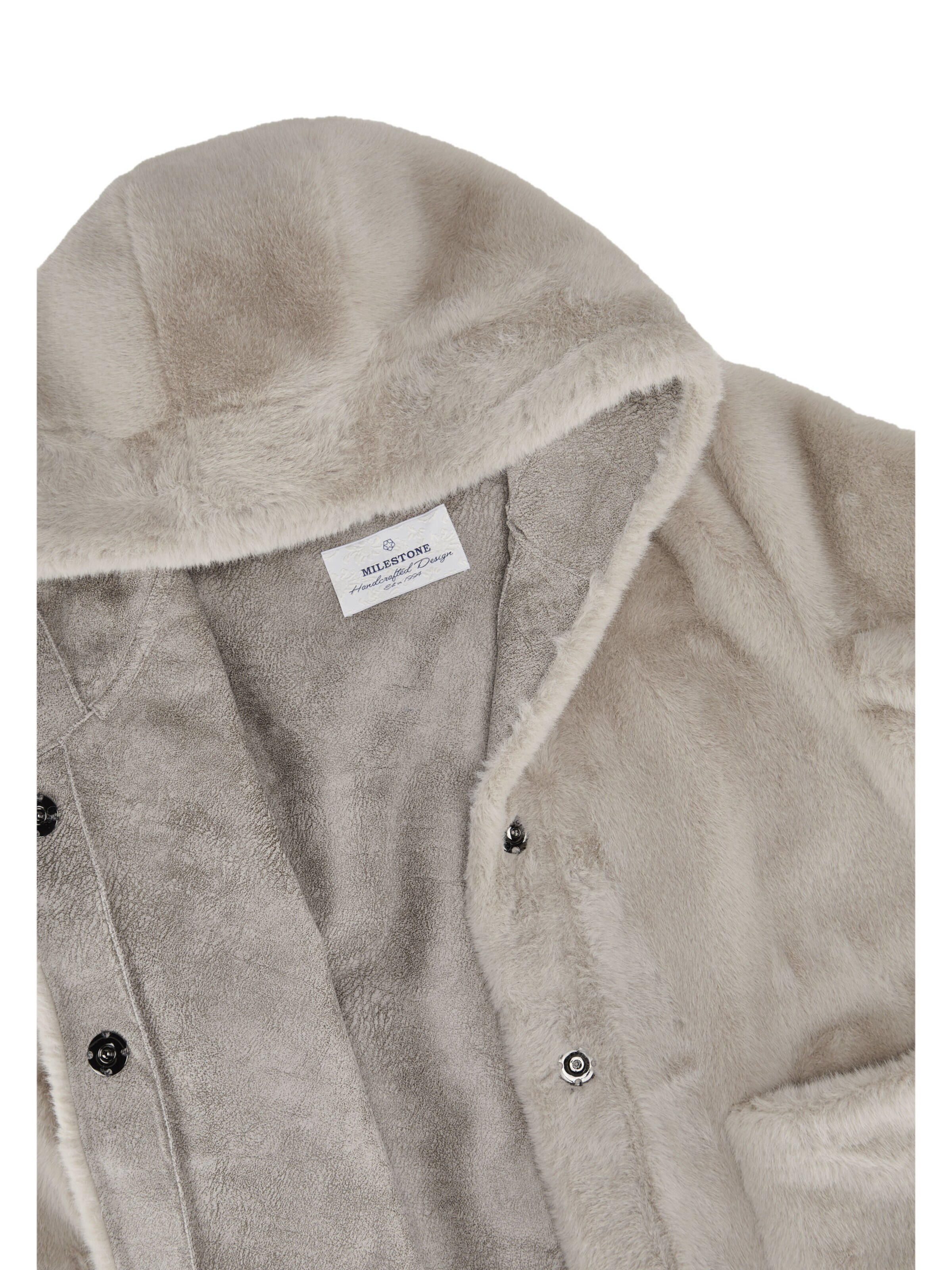 MILESTONE Wintermantel 'MSPersiana' in Beige