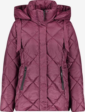 GERRY WEBER Winter Jacket in Purple: front