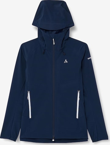 Schöffel Outdoor Jacket in Blue: front