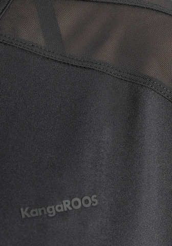 KangaROOS Funktionsshirt in Schwarz