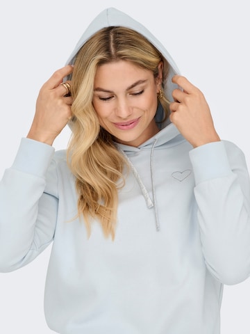 ONLY Sweatshirt 'ONLNOLI' in Blau