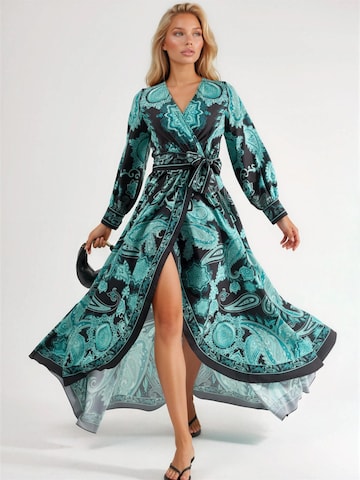 MSN Collection Dress in Green: front
