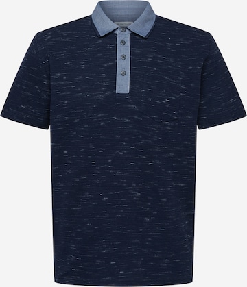 TOM TAILOR Poloshirt in Blau: predná strana