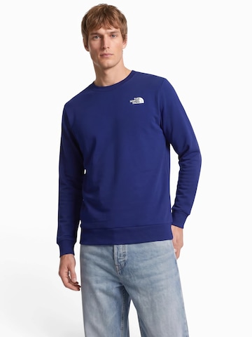 THE NORTH FACE - Sweatshirt 'EVOLUTION' em azul: frente