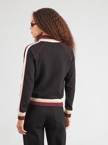 King Louie Zip-Up Hoodie 'Lila Coljack' in Black