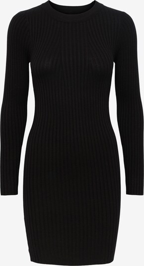 Rochie tricotat 'Crista' PIECES pe negru, Vizualizare produs
