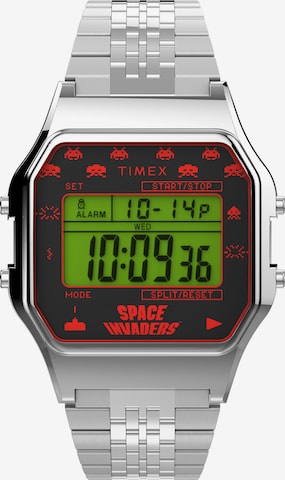 TIMEX Analoog horloge 'Timex T80' in Zilver: voorkant