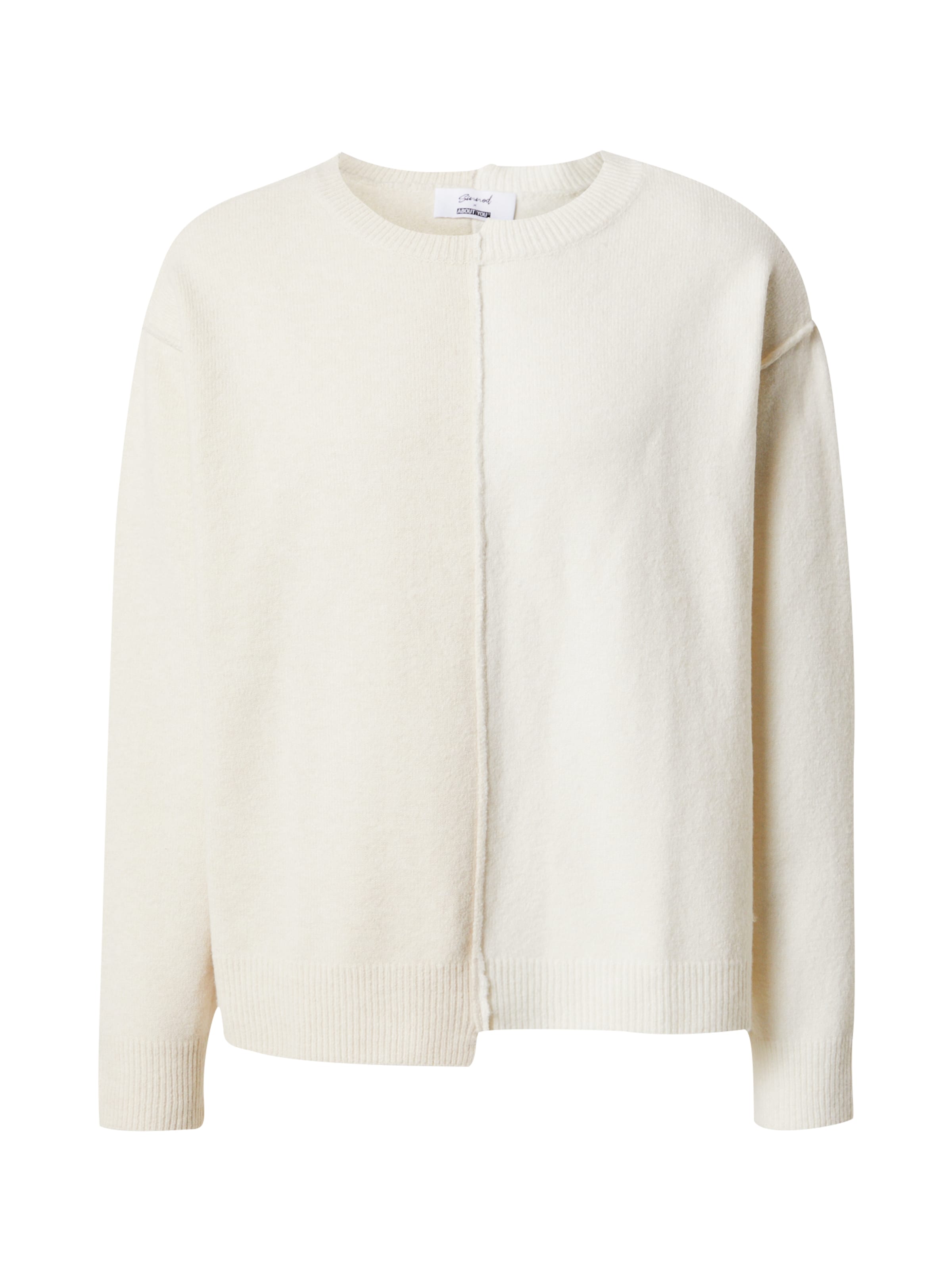 Sinned x ABOUT YOU Свитер 'LEWIS' в Бежевый: спереди