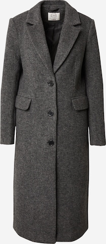 Ladies wool 2025 coat with hood