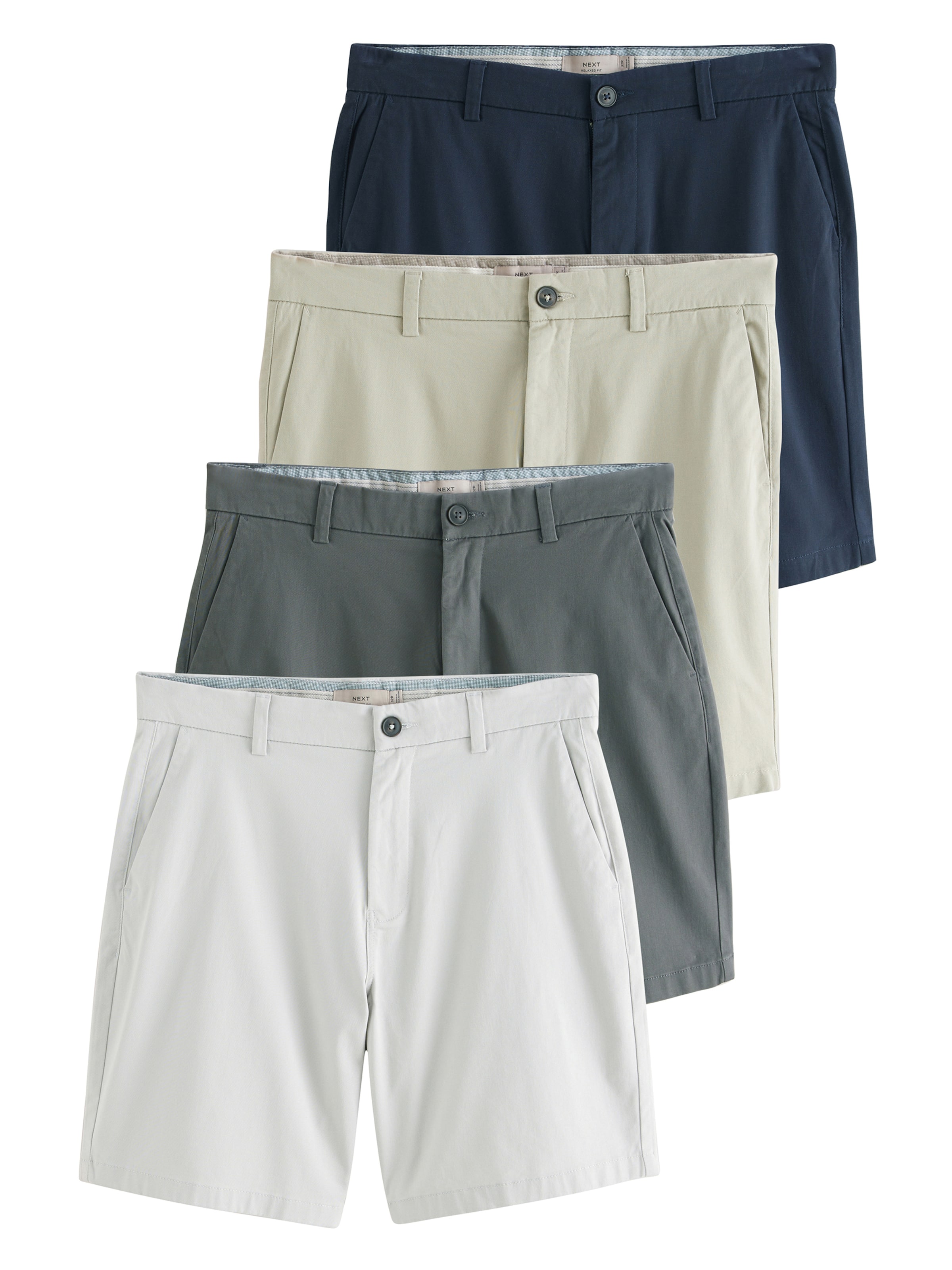 Next - Regular Calças chino em bege: frente