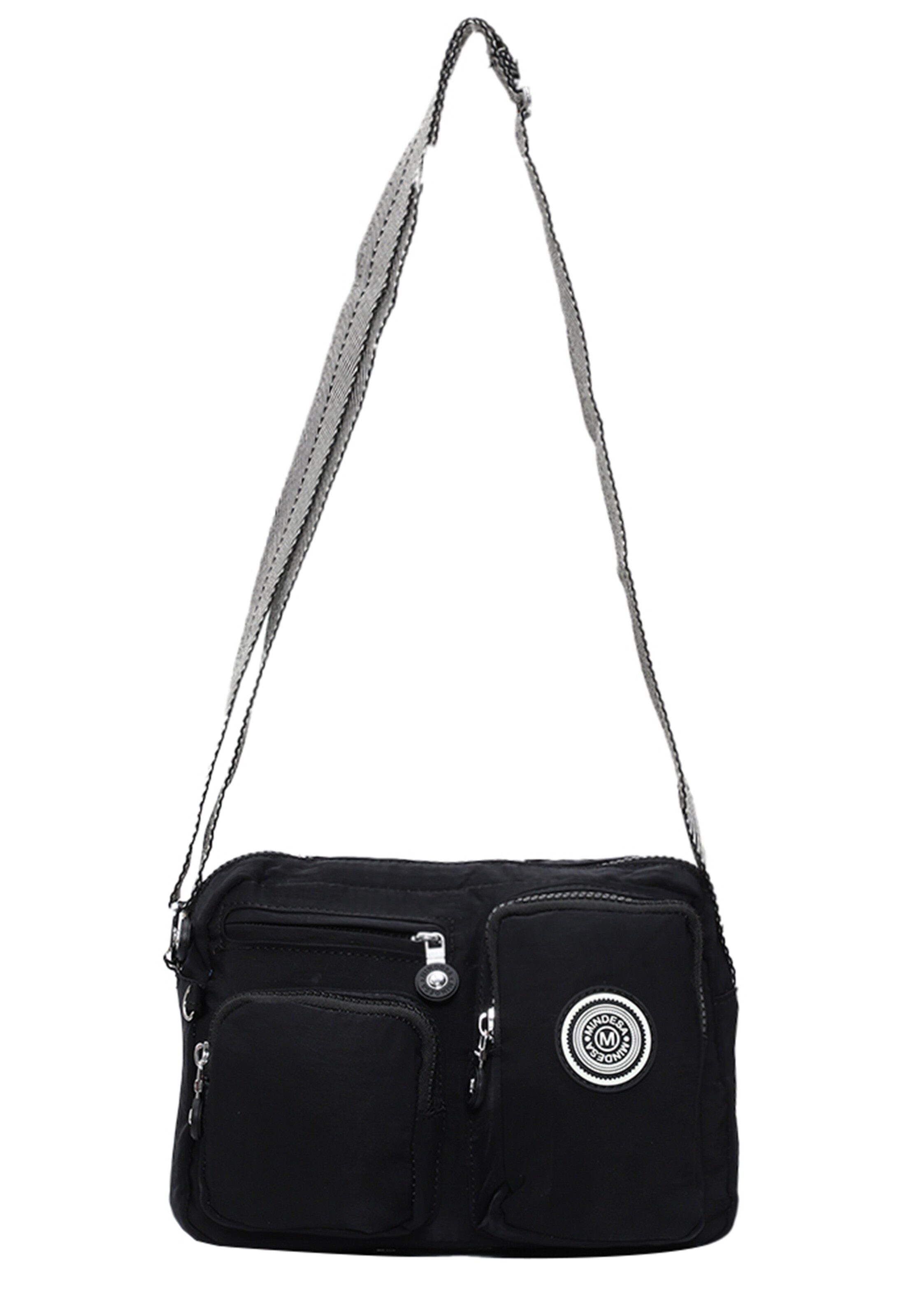Mindesa - Mala de ombro em preto: frente