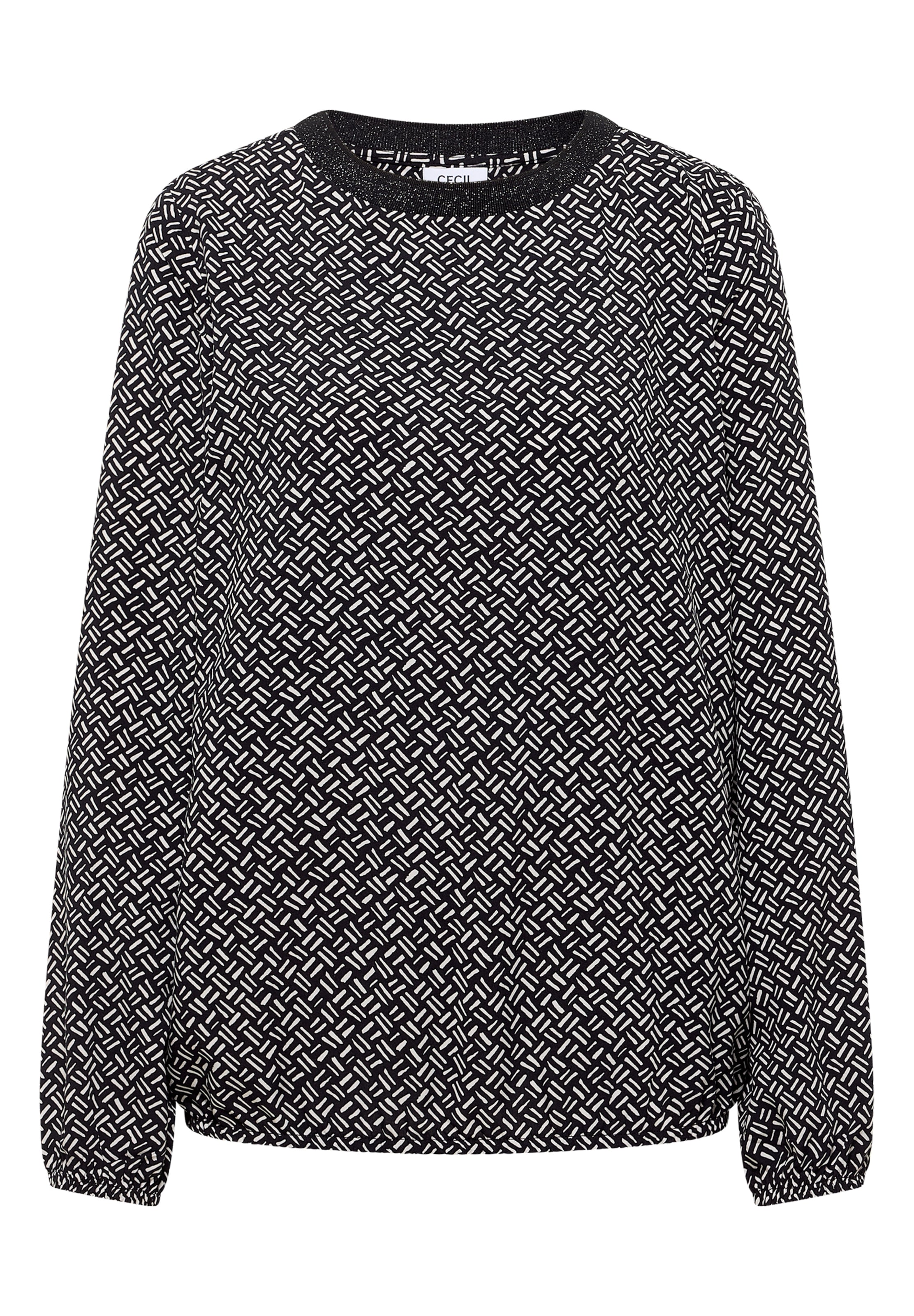CECIL Blouse in Grey: front