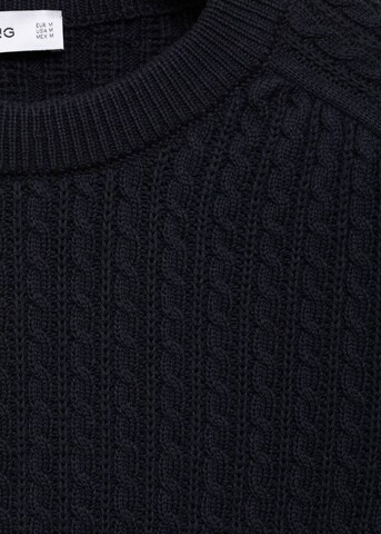 MANGO MAN Sweater 'Mars' in Blue