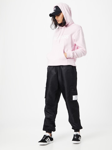 Sweat-shirt 'Essentials Linear' ADIDAS SPORTSWEAR en rose