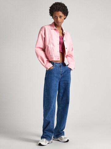 Pepe Jeans Übergangsjacke 'TURNER CLR' in Pink