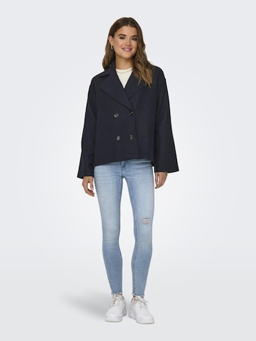 Veste mi-saison 'NANCY' ONLY en bleu