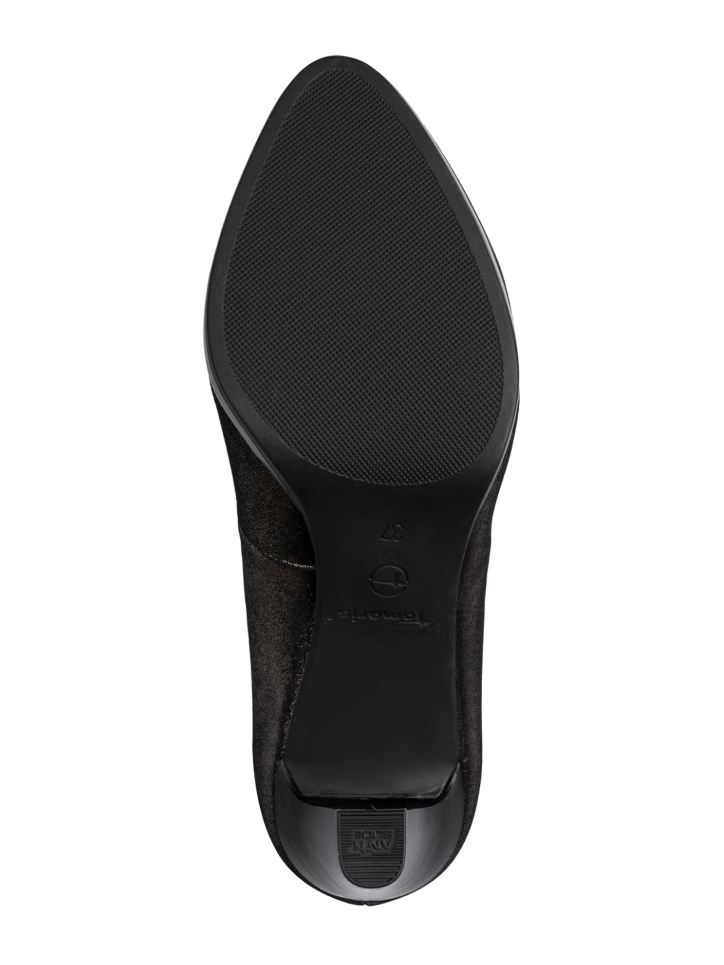 Tamaris - Zapatos con plataforma en bronce