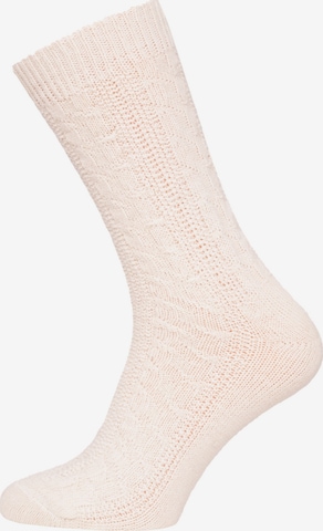 HomeOfSocks Socks 'HOS705' in Beige: front