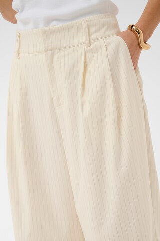 CULTURE Loose fit Pants 'Nilea' in White