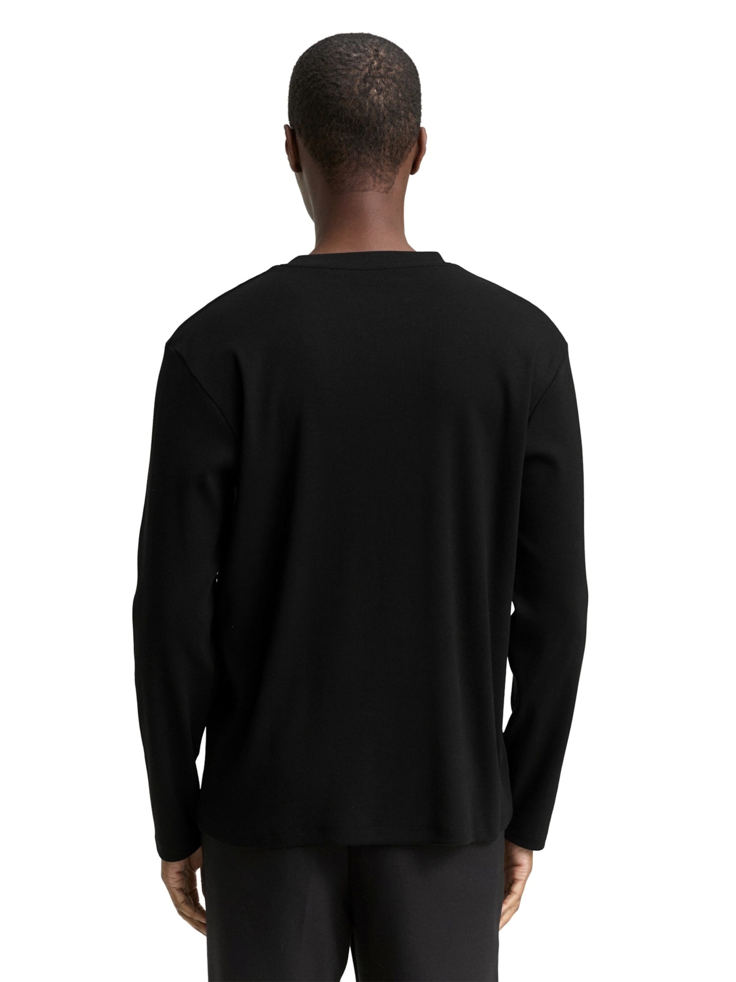 TOM TAILOR DENIM Shirt in Black