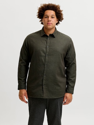 JACK & JONES Regular Fit Skjorte i grøn: forside