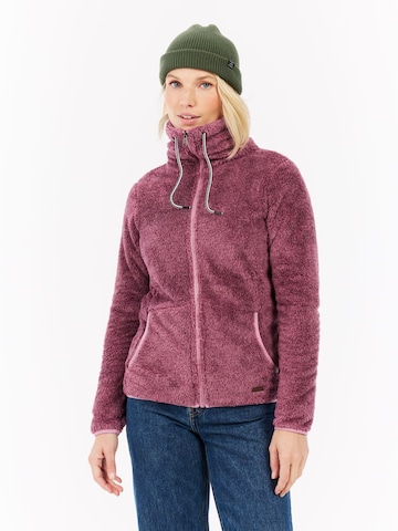 PROTEST Fleece Jacket 'RIRI' in Purple