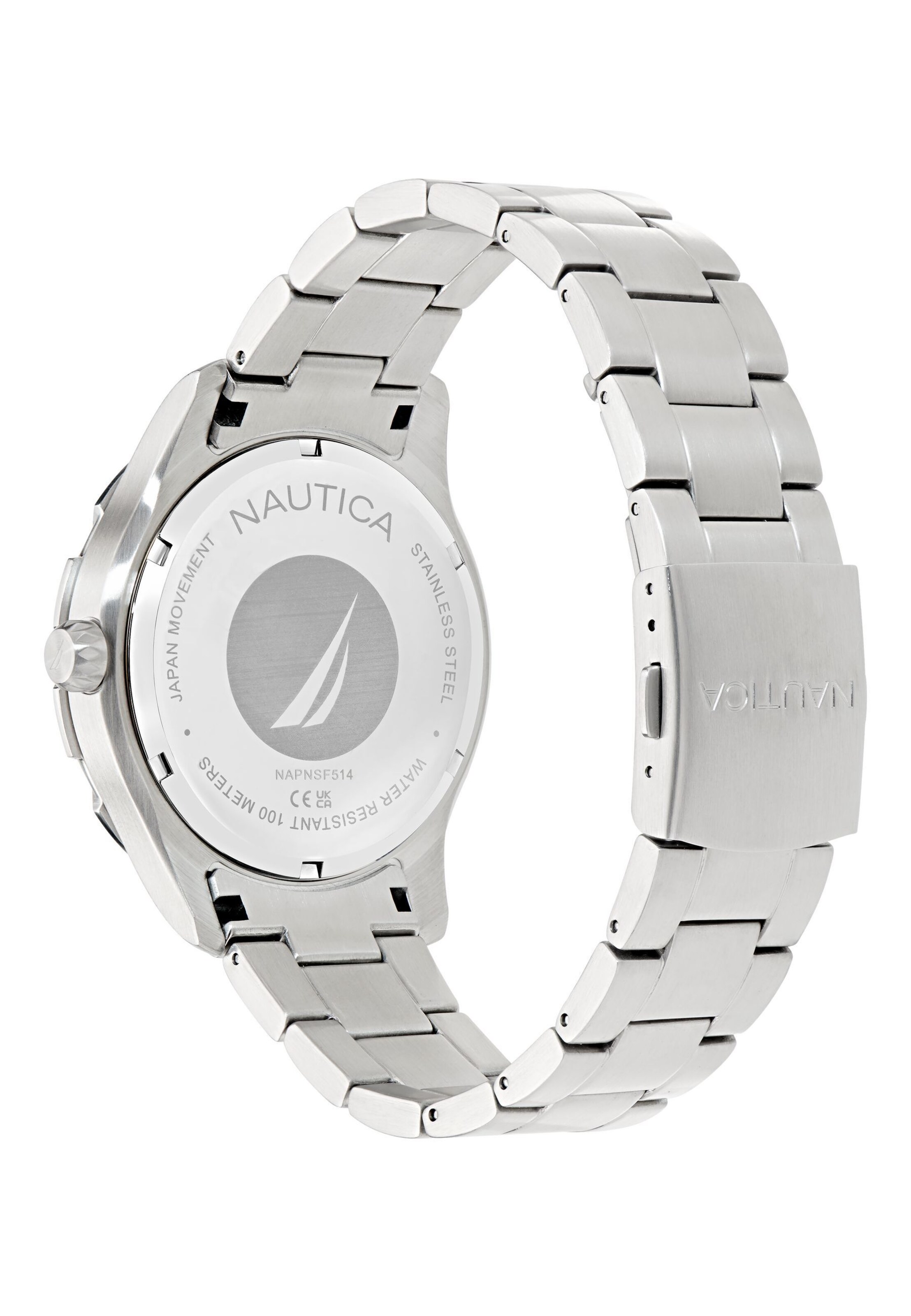 NAUTICA Analogt ur 'NST EVERYDAY' i sølv