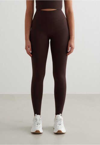 Aim'n - Slimfit Leggings em castanho: frente